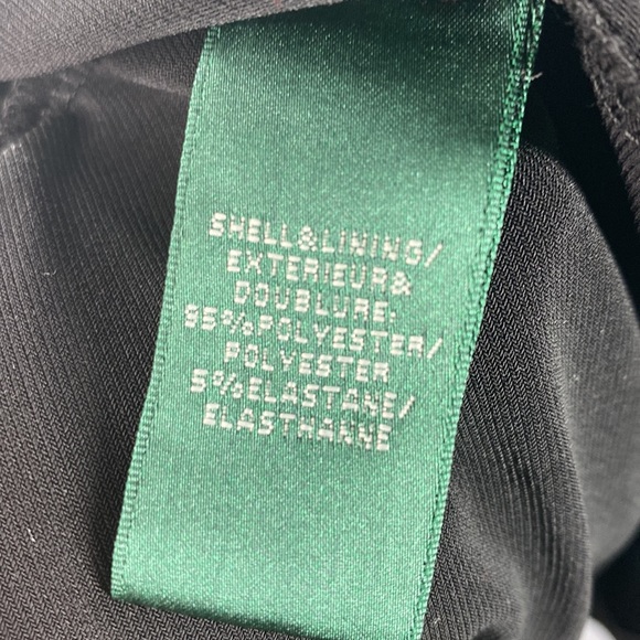 Lauren Ralph Lauren Black & White Dress, Size 8 - Picture 5 of 5